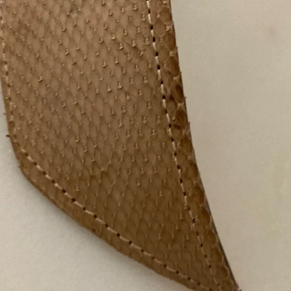Fabulous python women’s belt Vero Pitone Women Belt Python Rare Durable Leather Lining  main image 4